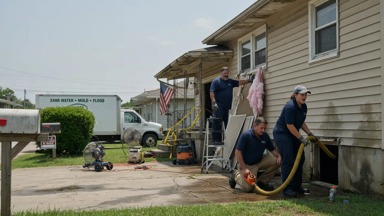 Water Damage Repair in Woodbine, KY near me
